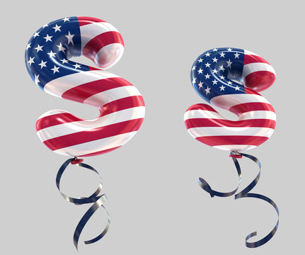 Balloon usa font