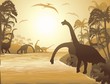 Dinosauri Paesaggio Tropicale-Dinosaurs Tropical Seascape 