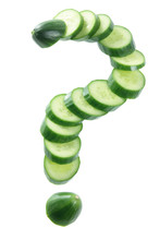 Slices Of Lebanese Cucumber