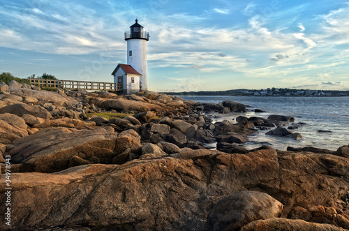Fotomural Annisquam lighthouse in Massachusetts
