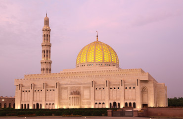 Wall Mural - Sultan Qaboos Grand Mosque in Muscat, Oman