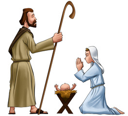 joseph and mary