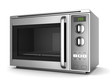 Image of the microwave oven on a white background