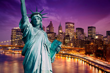 New York Manhattan Statue De La Liberté