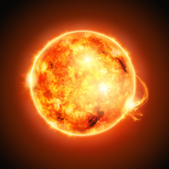 the sun