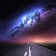 Wall Mural - milky way galaxy from earth