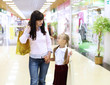 © Sergey Nivens - Young mother and her daughter doing shopping