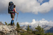 © Darryl Leniuk/Blend Images - Hispanic woman hiking near mountain