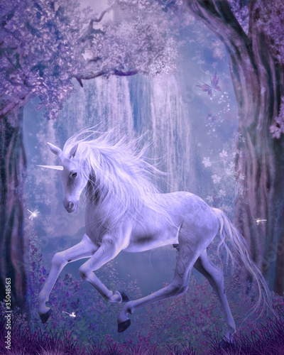 Fototapeta dla dzieci last unicorn