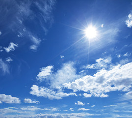 blue sky