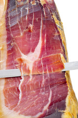 Poster - cortando jamón serrano