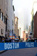 © Mr Doomits - A Police Barricade At A Crime Scene In Boston USA