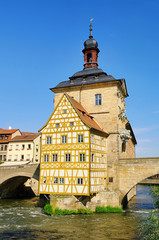 Canvas Print - Bamberg Rathaus - Bamberg townhall 06