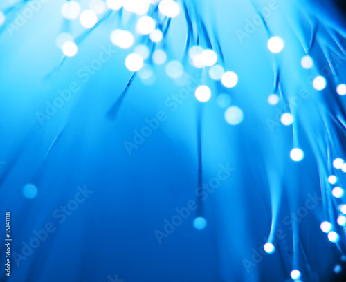 Cuadros en Lienzo Blue fiber optics