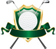 golf green banner
