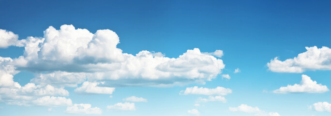 blue sky and clouds