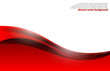 abstract red banner
