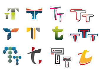 Poster - Symbols of letter T