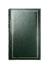 Aufkleber - Old green photo album isolated on white