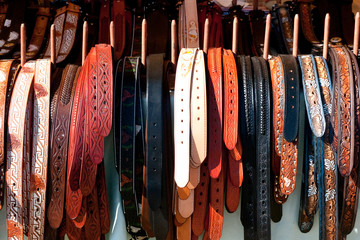 Rack of belts