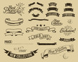 © Hauvi - Vintage sale icons set