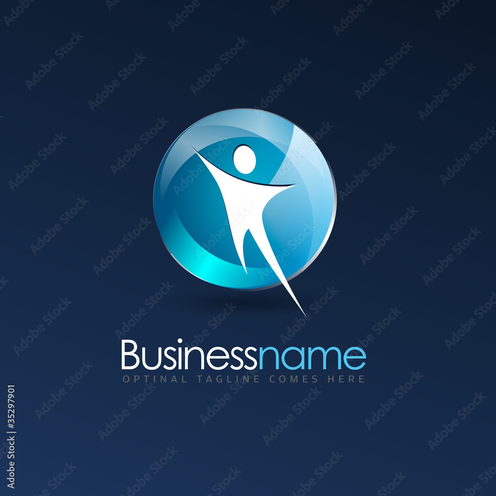logo management Stock Vector | Adobe Stock