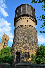 Fototapete - Der Wasserturm von Bautzen