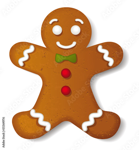 Naklejka dekoracyjna Gingerbread coockie