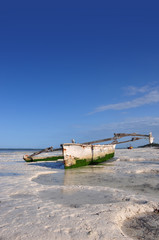 Wall Mural - barca zanzibarina