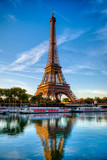Fototapeta Paryż - Tour Eiffel Paris France
