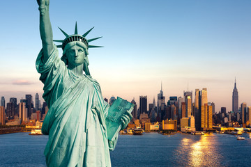 Fototapete - New York statue de la Liberté