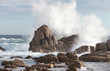 © nataiki - sea rock is breaking powerful wave