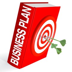 Aufkleber - business plan