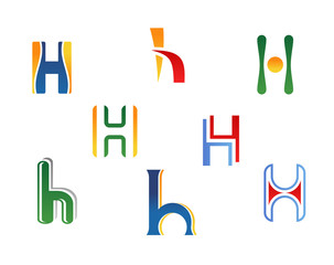 Poster - Alphabet letter H