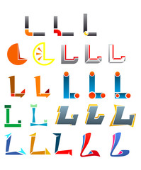 Poster - Alphabet letter L