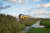 Fototapeta  - dutch intercity train