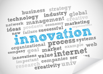 Innovation tag cloud
