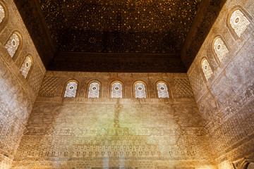 Wall Mural - Alhambra de Granada. Chamber of the Ambassadors