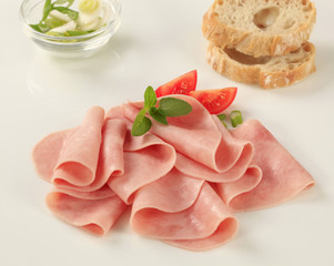 Canvas Print - Sliced ham