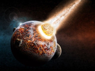 Wall Mural - earth apocalypse