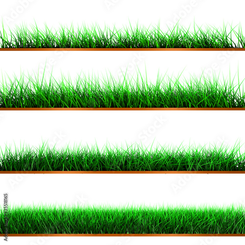 Samples Of Green Color Gr This Stock Ilration And Samples Of Green Color Gr