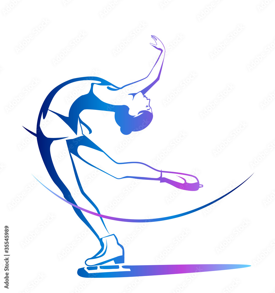 sporty-zimowe-lyzwiarstwo-figurowe-dla-kobiet-pokaz-lodu