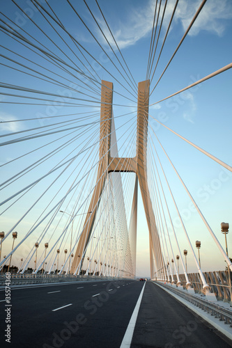 Naklejka na drzwi Bridge