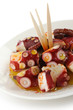 octopus galician style (pulpo a la gallega) , spanish tapas dish