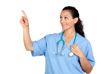 Wall Mural - Attractive doctor woman