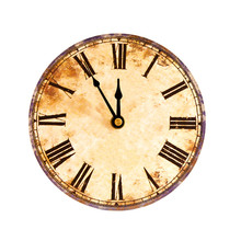 Five To Twelve, Time On Vintage Clock