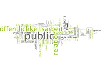 Aufkleber - Öffentlichkeitsarbeit / Public Relations