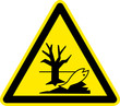 Warnschild Warnzeichen Umweltgefährlich Gefahrenstoffe