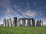 Fototapeta Londyn - Mysterious Stonehenge in UK