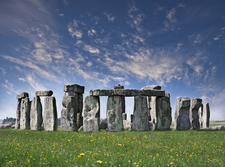 Mysterious Stonehenge in UK